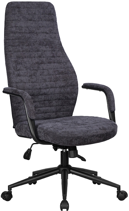 Кресло офисное для руководителей DOBRIN LMR-134BL LOKI (антрацит)