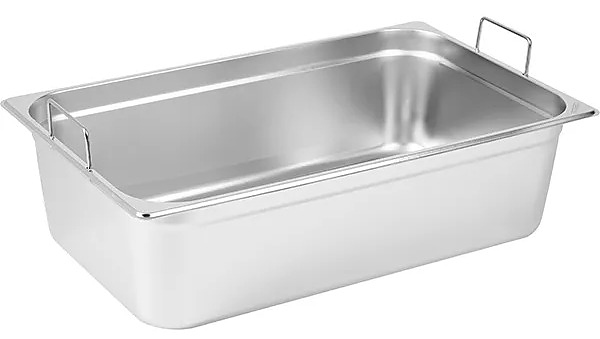 Гастроемкость ProHotel 1/1X15CM-HANDLE GN 1/1-150 19.9 л (530х325х150 мм) нержавеющая сталь, металлический