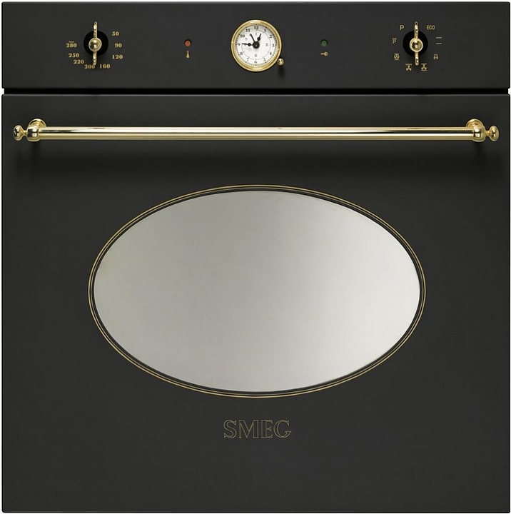 Духовой шкаф электрический с пиролизом SMEG SCP805A-8