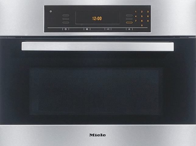 Независимый электрический компактный духовой шкаф Miele H 5080 BM алюминий