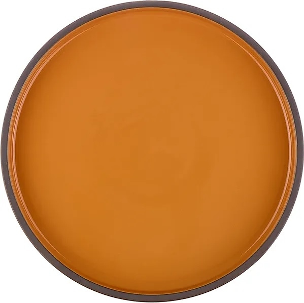 Тарелка Kunstwerk Bliss CHP12202-J18 d=25,5 см h=5,3 см (фарфор) оранжевая