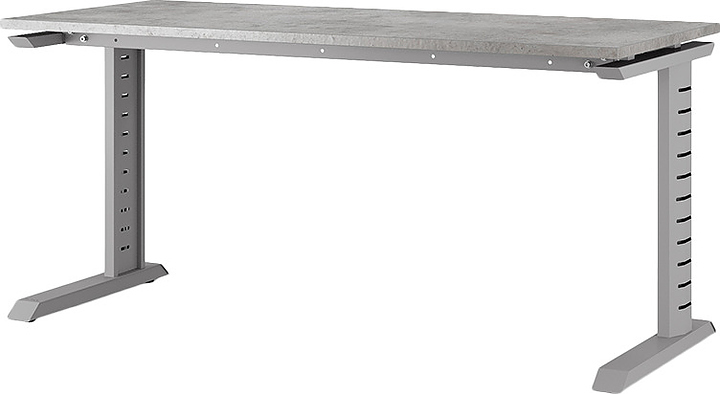 Стол компьютерный КОБОР КL2-180/70 aluminum/chicago