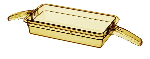 Гастроемкость Cambro H-PAN GN1/3х65 325х176х65 мм поликарбонат, янтарный