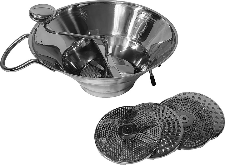 Машинка для протирки пюре Restopit рп636 d=30 cм с 5 сменными дисками (нерж. сталь)