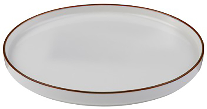 Тарелка с бортом ID Fine Modest Brown 18001-161016 16 см