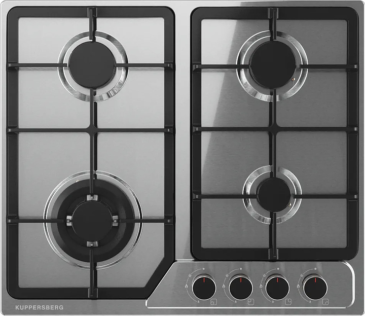 Варочная панель газовая Kuppersberg FS 60 X нерж. сталь