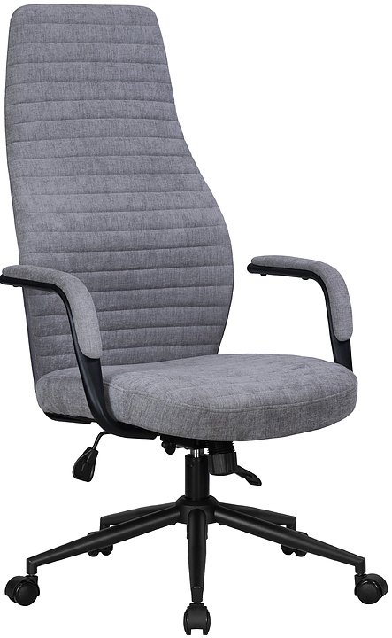 Кресло офисное для руководителей DOBRIN LMR-134BL LOKI (серое)