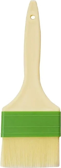 Кисть кондитерская Restopit рп389 l=22 см с искусственной щетиной 8 см и пластиковой  рукояткой