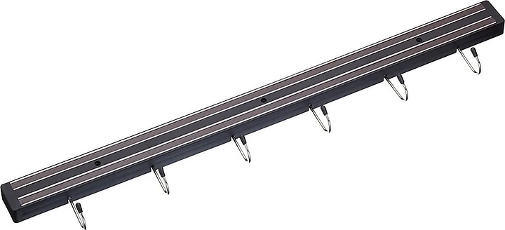 Держатель магнитный для ножей Restopit рп67 l=62 см (пластик / металл) с 6 съемными крючками