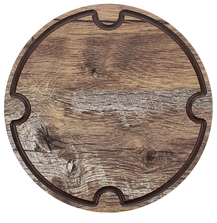 Доска разделочная ComposeEat Surface DSJ2500634KL6 d 24.2 см, дуб мореный