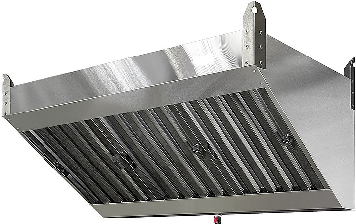 Зонт вытяжной пристенный Мебель Фронт ЗВЦ 01 (1000х700х400 мм)