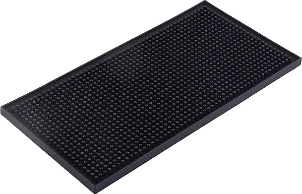 Коврик барный Restopit бк245 300х150х10 мм (резина) черный