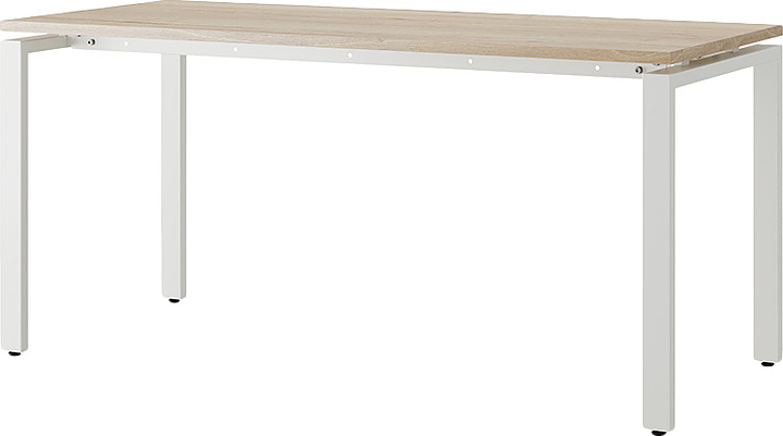 Стол компьютерный КОБОР KP-160/80 white/natural