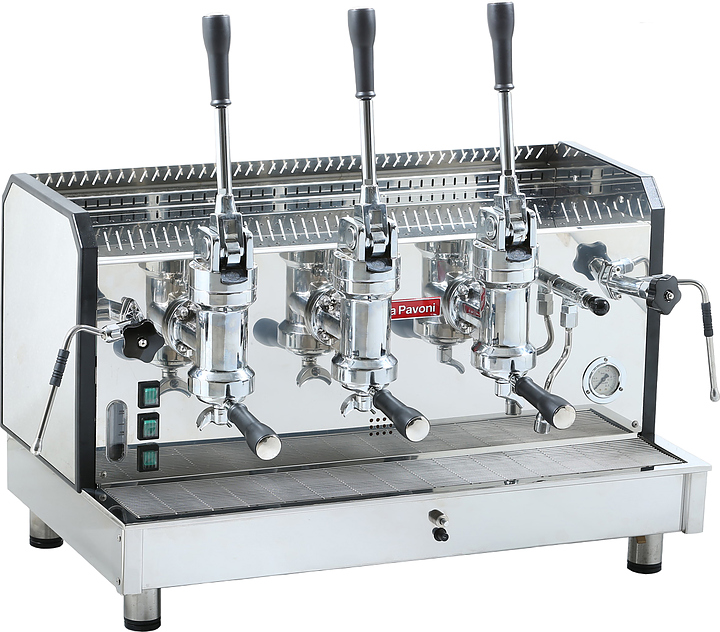 Кофемашина леверная La Pavoni VASARI3L хром