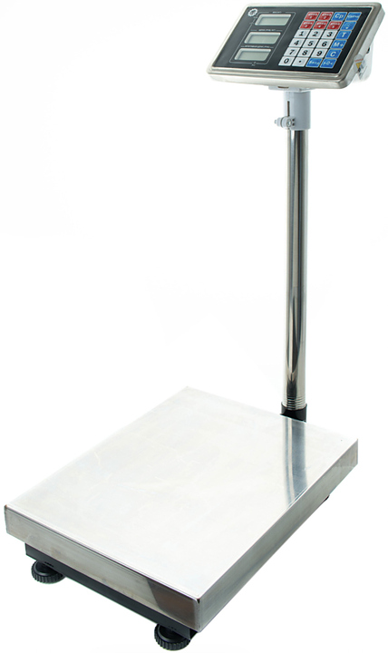 Торговые весы Foodatlas ВТН-100 100кг/20гр напольные, нержавеющая сталь