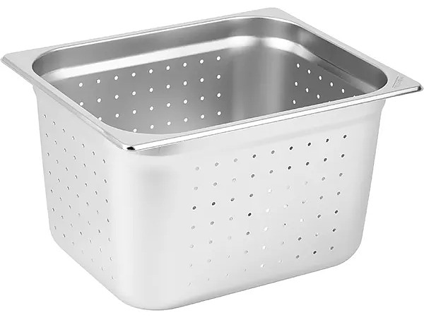 Гастроемкость ProHotel 1/2X20CM-PERFORATED GN 1/2-200 (325х265х200 мм) нержавеющая сталь, металлический