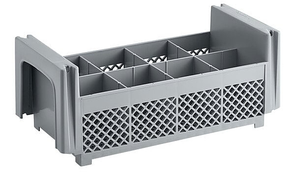 Кассета для столовых приборов Cambro 8FBNH434-151 500х250х180 мм полипропилен, серый