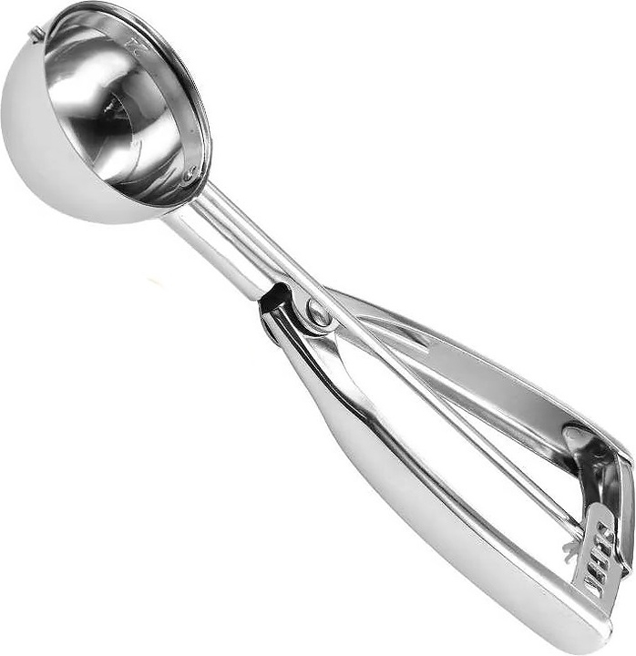 Ложка для мороженого Restopit бк040 d=6 см (нерж. сталь) с выталкивателем