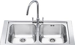 Кухонная мойка SMEG LV95F-3