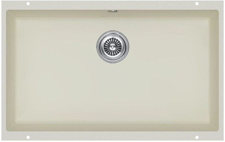 Кухонная мойка KUCHENSTERN 103JS10 UNDER 80 Ku-Granit 730х460х190 мм жасмин