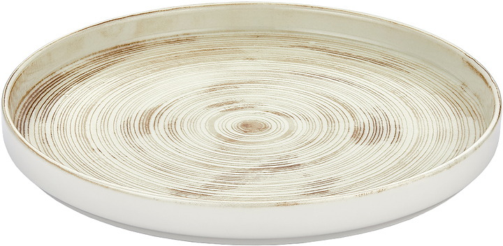 Тарелка с бортом By Bone Falme Brown TN-FB-HL-19-RD 19 см