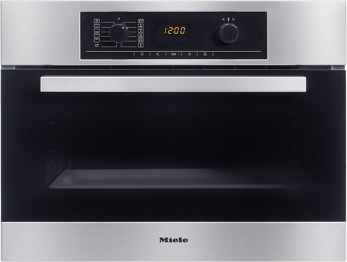 Компактный независимый электрический духовой шкаф Miele H 5041 B Clean Steel