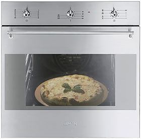 Независимый электрический духовой шкаф SMEG SC381XPZ