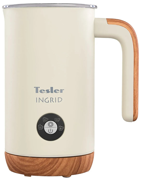 Вспениватель молока TESLER INGRID MF-240 BEIGE 500 Вт 240 мл бежевый