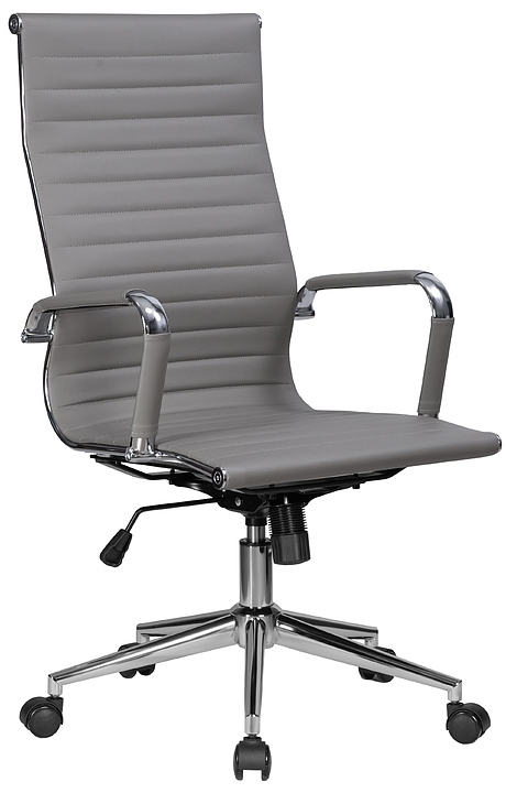 Кресло офисное для руководителей DOBRIN 101B-LMR CLARK SIMPLE (серое)