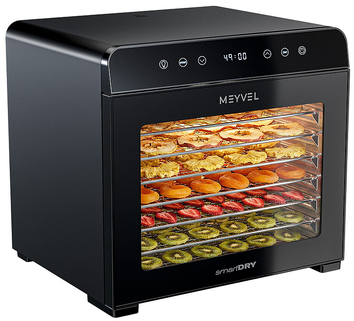 Дегидратор MEYVEL MDH8-2S (Black) 17 л 650 Вт черный