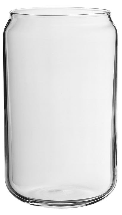 Стакан Хайбол для коктейля MGline Банка Кэн 79260 400 мл d 63 мм h 122 мм (хрустальное стекло)