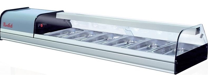 Витрина холодильная Movilfrit (Pira) VECI-6 PLATA