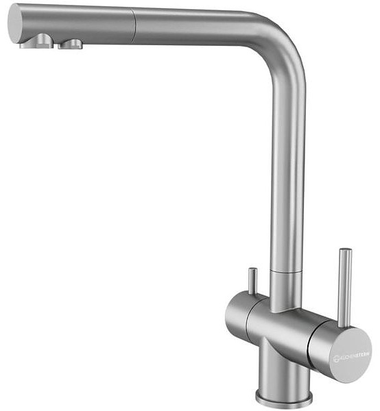 Смеситель для кухни KUCHENSTERN 400SS40 FOKUS-F нержавеющая сталь