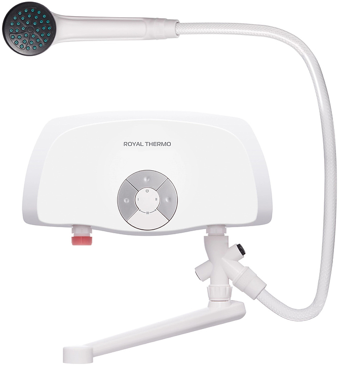 Водонагреватель проточный Royal Thermo SmartFix TS (3,5 kW) с краном и душем