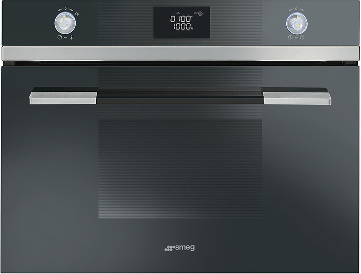 Духовой шкаф с функцией СВЧ SMEG SF4120MCN