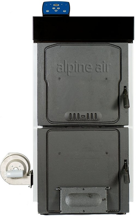 Котел отопительный твердотопливный чугунный Alpine Air SM4 F