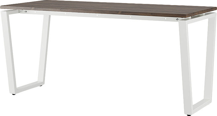 Стол компьютерный КОБОР KOTR-160/70 white/charlston