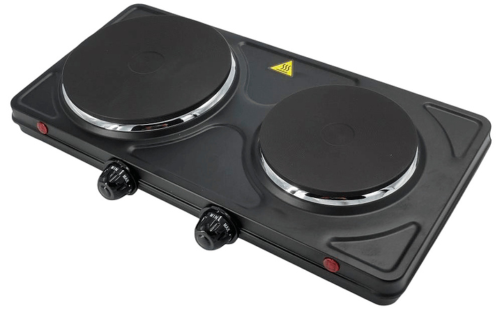 Плитка электрическая Maunfeld SEHE.232B 1950 Вт 415х235х75 мм черный