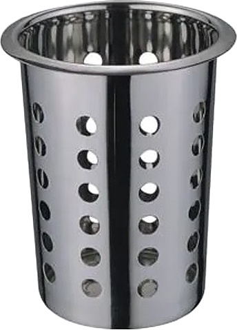 Стакан для столовых приборов Restopit рп530 d=9,5 см h=13,8 см (нерж. сталь)