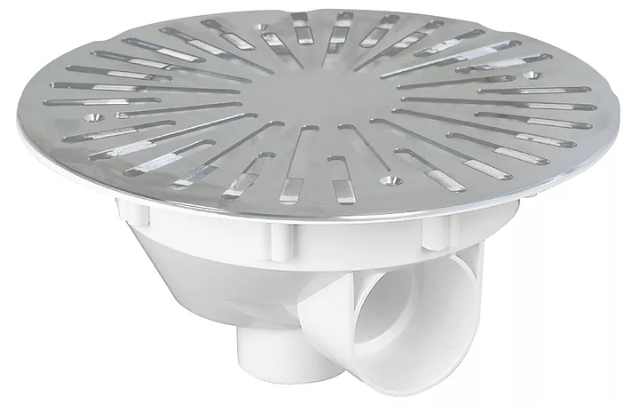 Донный слив для бассейнов BWT Main drain BL311, на клей, под пленку