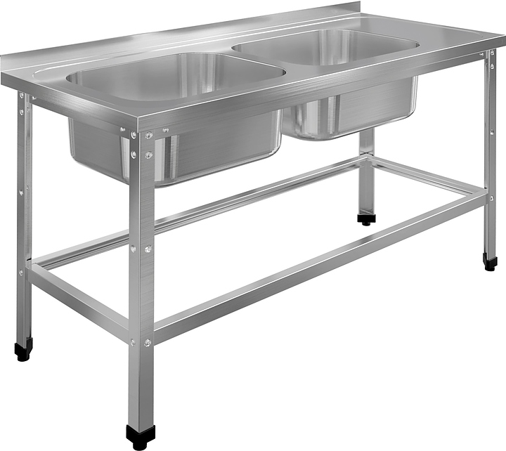 Ванна моечная Restoinox ВМЦ-2/16/6-БОЛ-ЭЦ