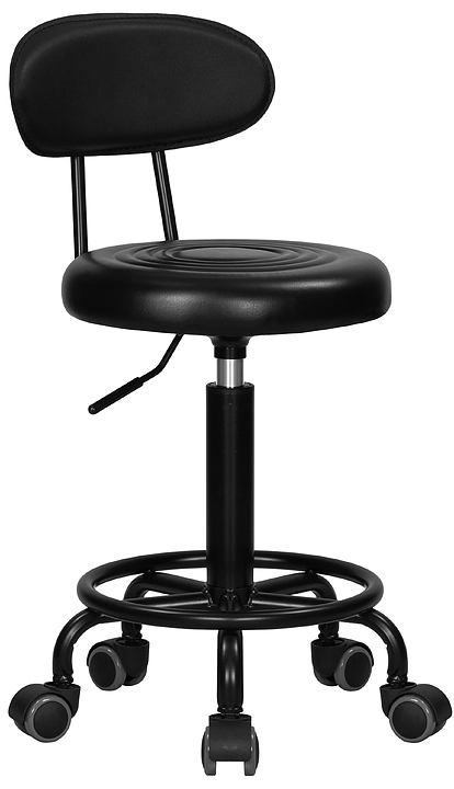 Стул мастера DOBRIN LM-3052 BILLY (черный, черное основание)