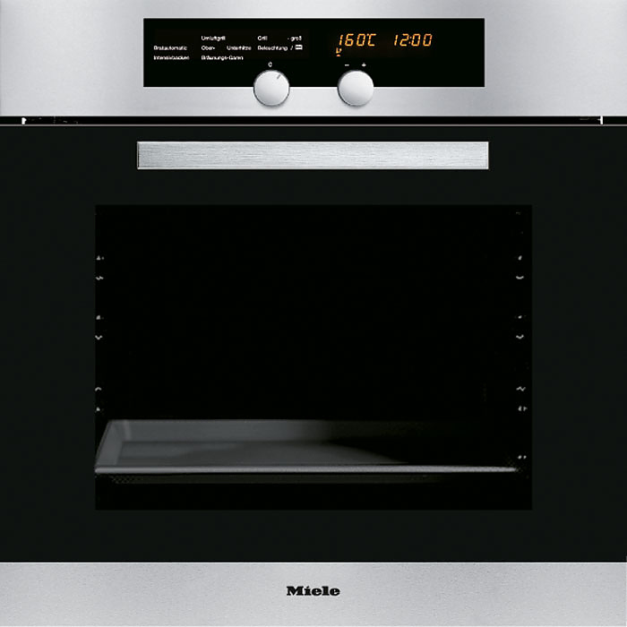 Независимый электрический духовой шкаф Miele H 4280 B сталь