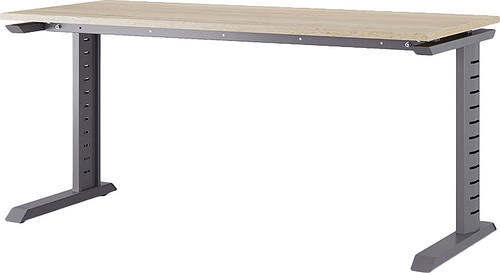 Стол компьютерный КОБОР KL2-160/80 graphite/natural