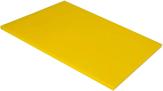 Доска разделочная EKSI 400х300 мм желтая