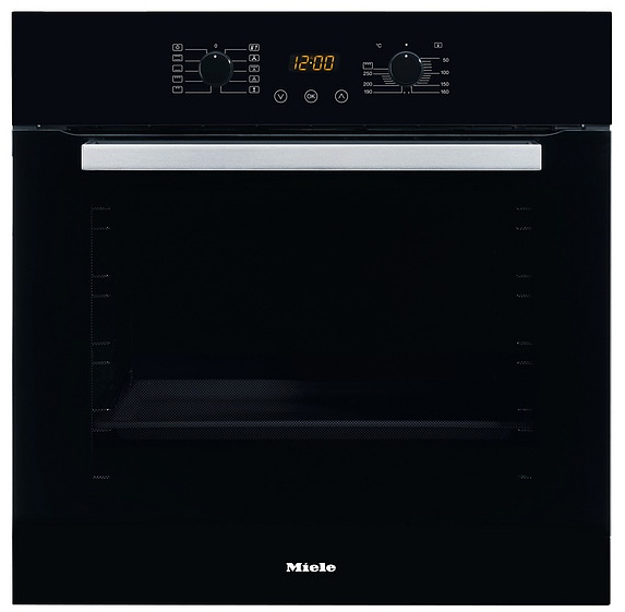 Независимый электрический духовой шкаф Miele H 4810 B черный