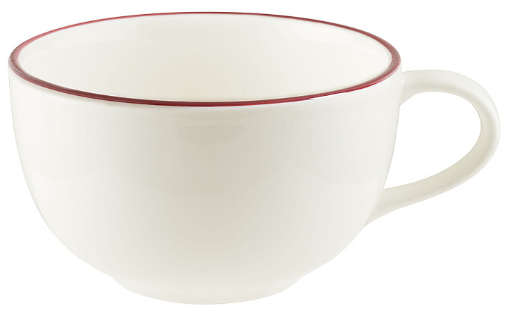 Чашка чайная Bonna Линеа Бургундия Гурмэ 78037 d 110 мм h 68 мм