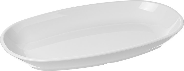 Блюдо сервировочное Gastroplast 80007 34х20 см (поликарбонат) овальное белое