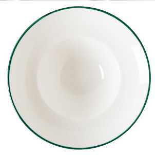 Тарелка Bonna Линеа Зеленый Гурмэ 78072 d 270 мм h 56 мм