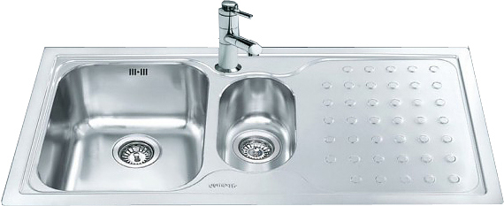 Кухонная мойка SMEG LV100FD (крыло справа)